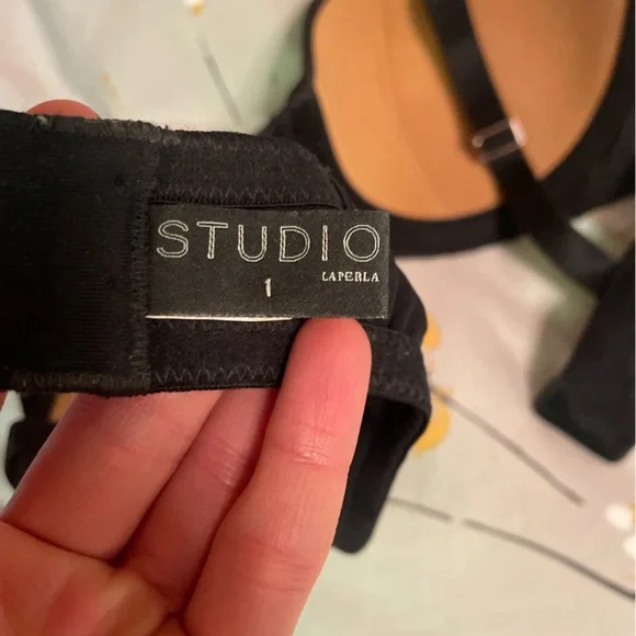 NWOT sexy balconette Black Lace Underwire Bra 32D - Picture 4 of 6